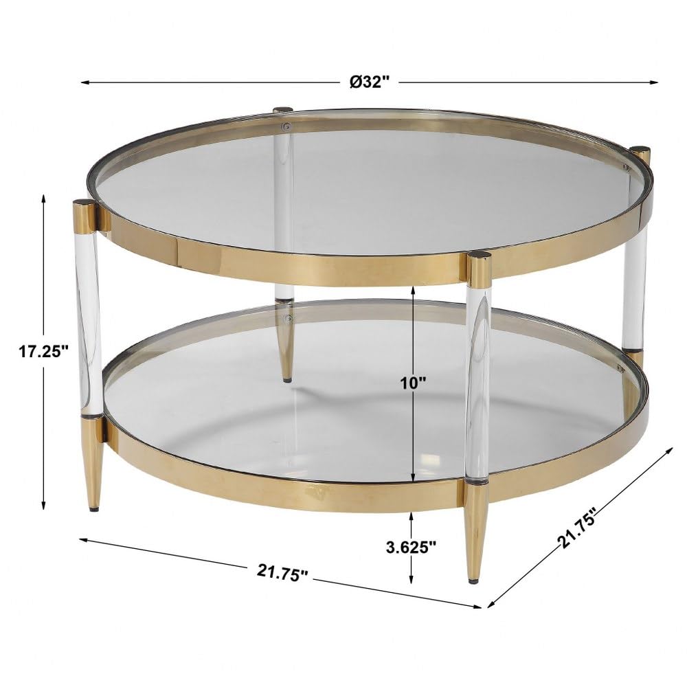 32 Inch Modern Coffee Table with Storage - 208-Bel-3315039 - Perfect for Living Room, Lounge & Small Spaces