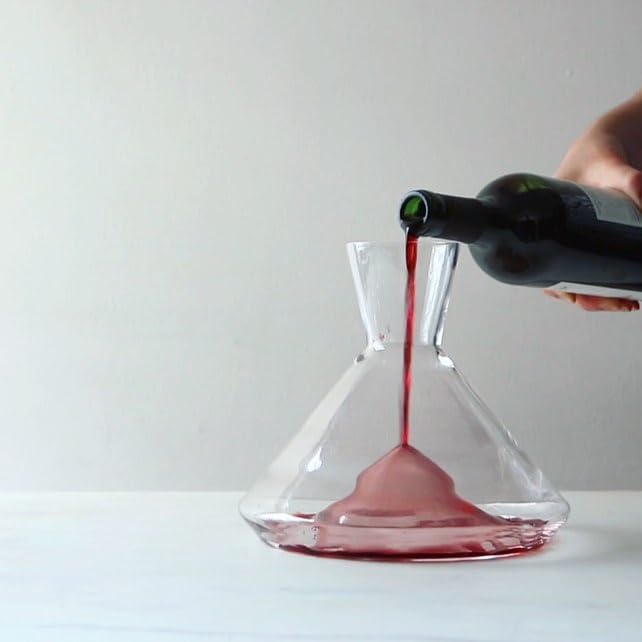 Premium Monti Wine Decanter - Handcrafted Lead-Free Crystal Carafe with Built-in Aerator | 50.75 oz Ultra Clear Glass for Red & White Wines | Elegant Wine Accessory for Dinner Parties, Weddings & Gift Giving