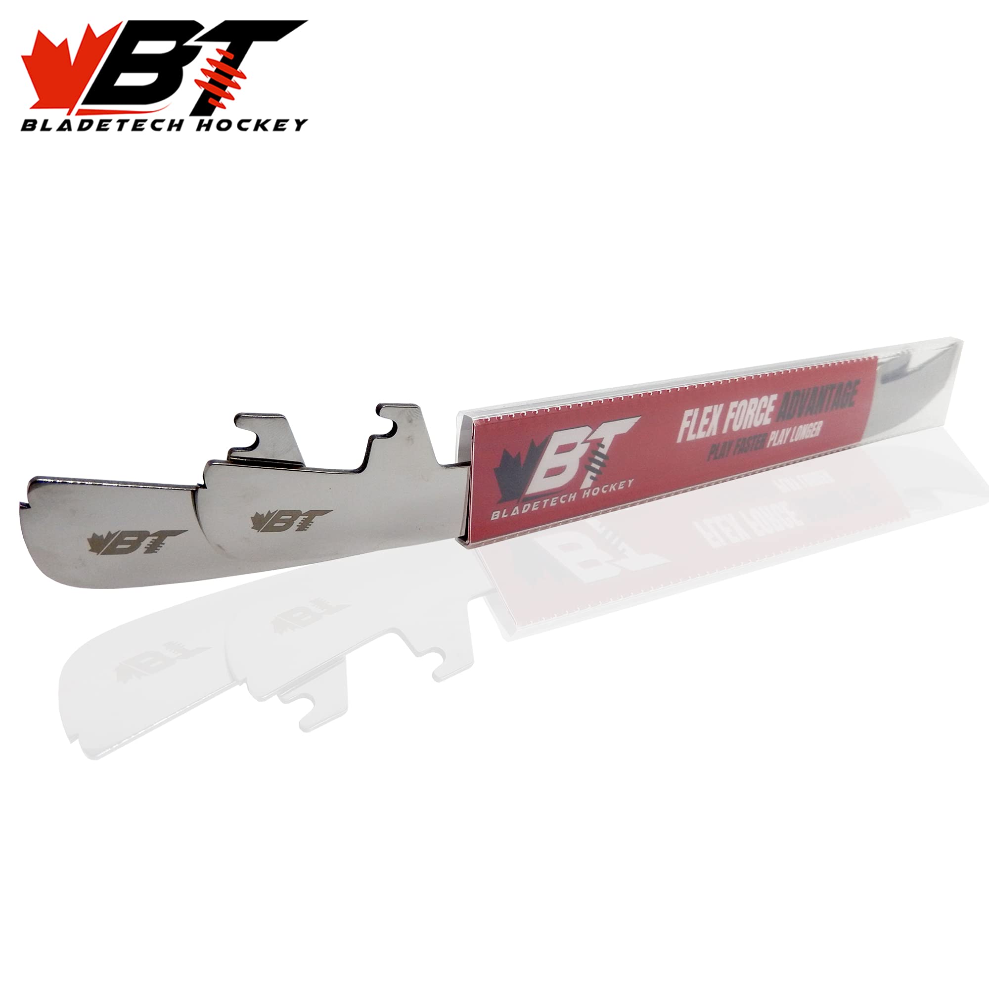 CCM Speedblade 4.0 Replacement Hockey Skate Blades - Mirror Finish Stainless Steel - Perfect for Ice Skating Training & Competitive Play