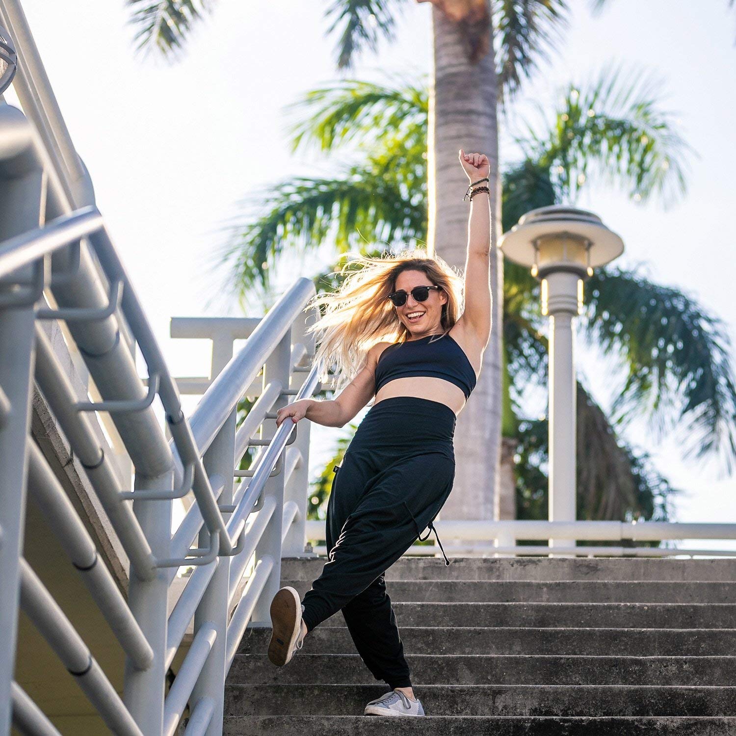 Buddha Pants San Francisco Harem Pants for Women with Pockets - Soft Cotton Boho Pants - Breathable Bamboo Yoga Pants - Perfect for Beach, Yoga, Meditation & Lounge Wear