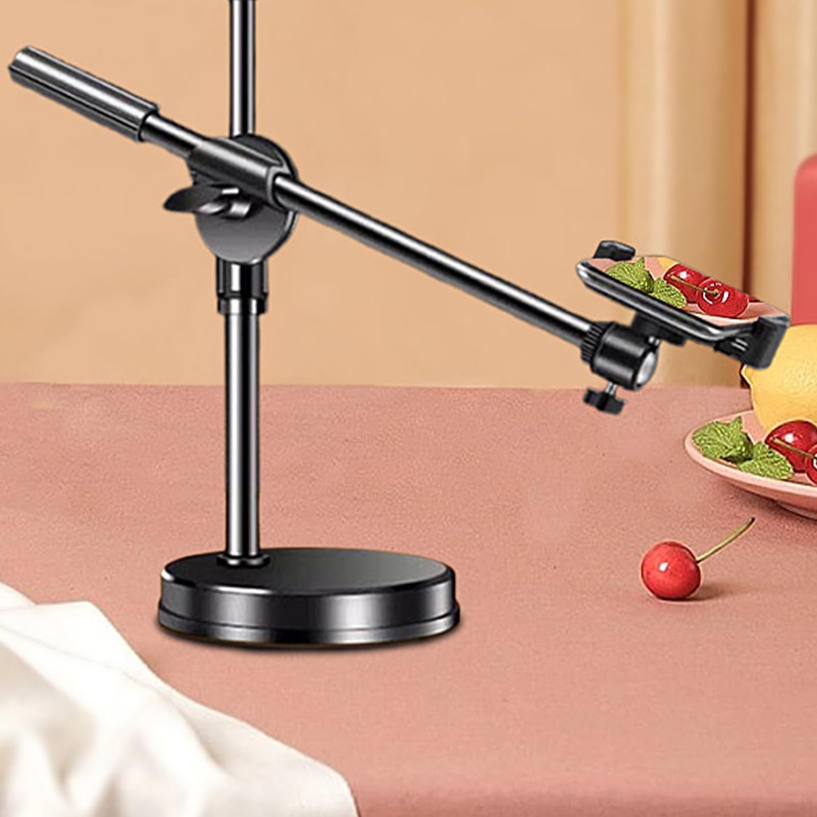 Selfie Ring Light with Stand & Phone Holder for Live Streaming