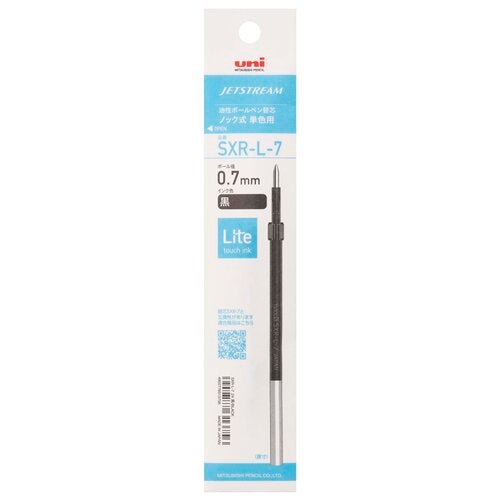 Jetstream Lite Touch Ink Refill SXR-L5 & SXR-L7 - Compatible with Uni Mitsubishi Ballpoint Pens - Smooth Writing for Office, School & Note-Taking