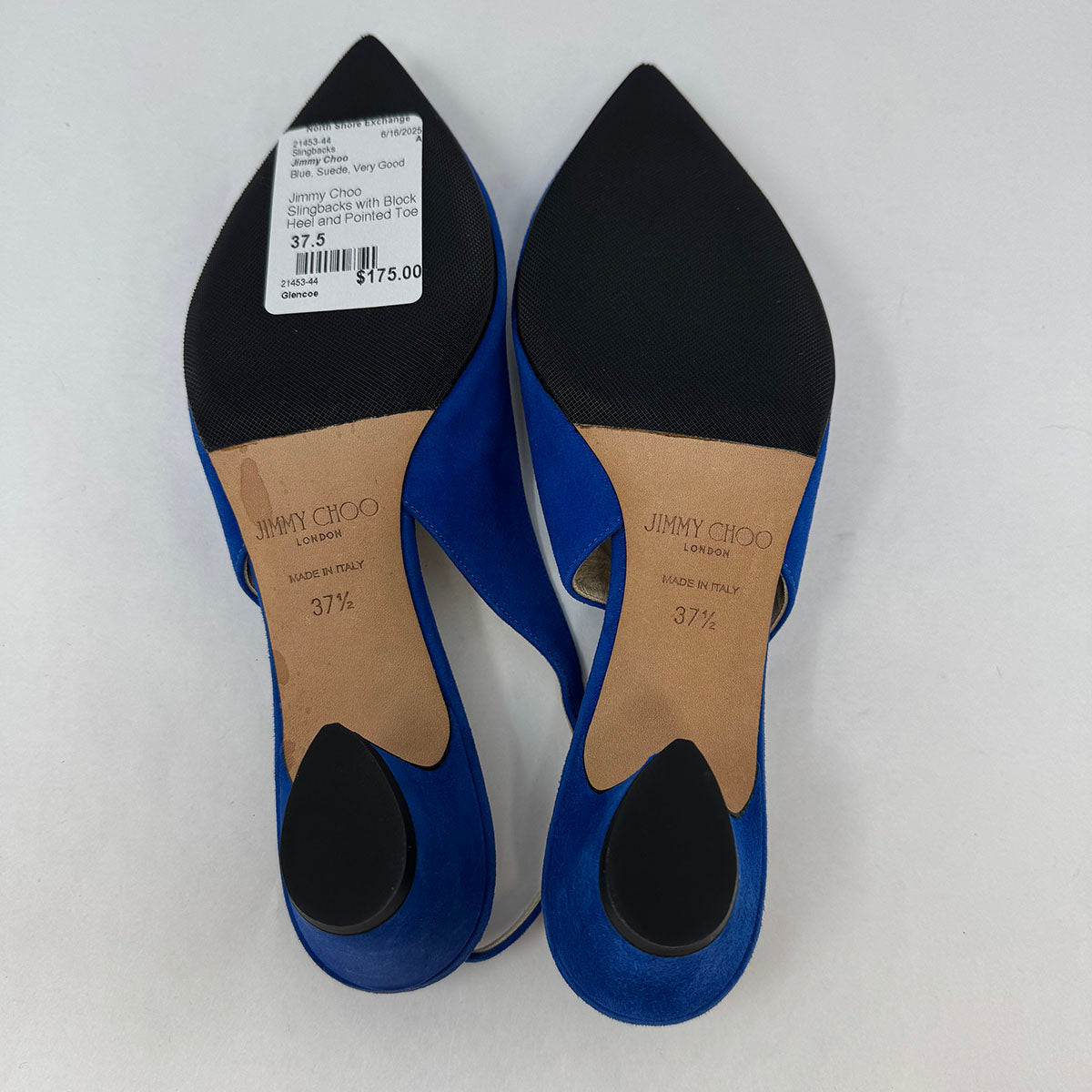 Jimmy Choo Women's Slingback Heels - Elegant Pointed Toe Pumps for Work, Party & Wedding - Comfortable Dress Shoes for Office & Evening Events