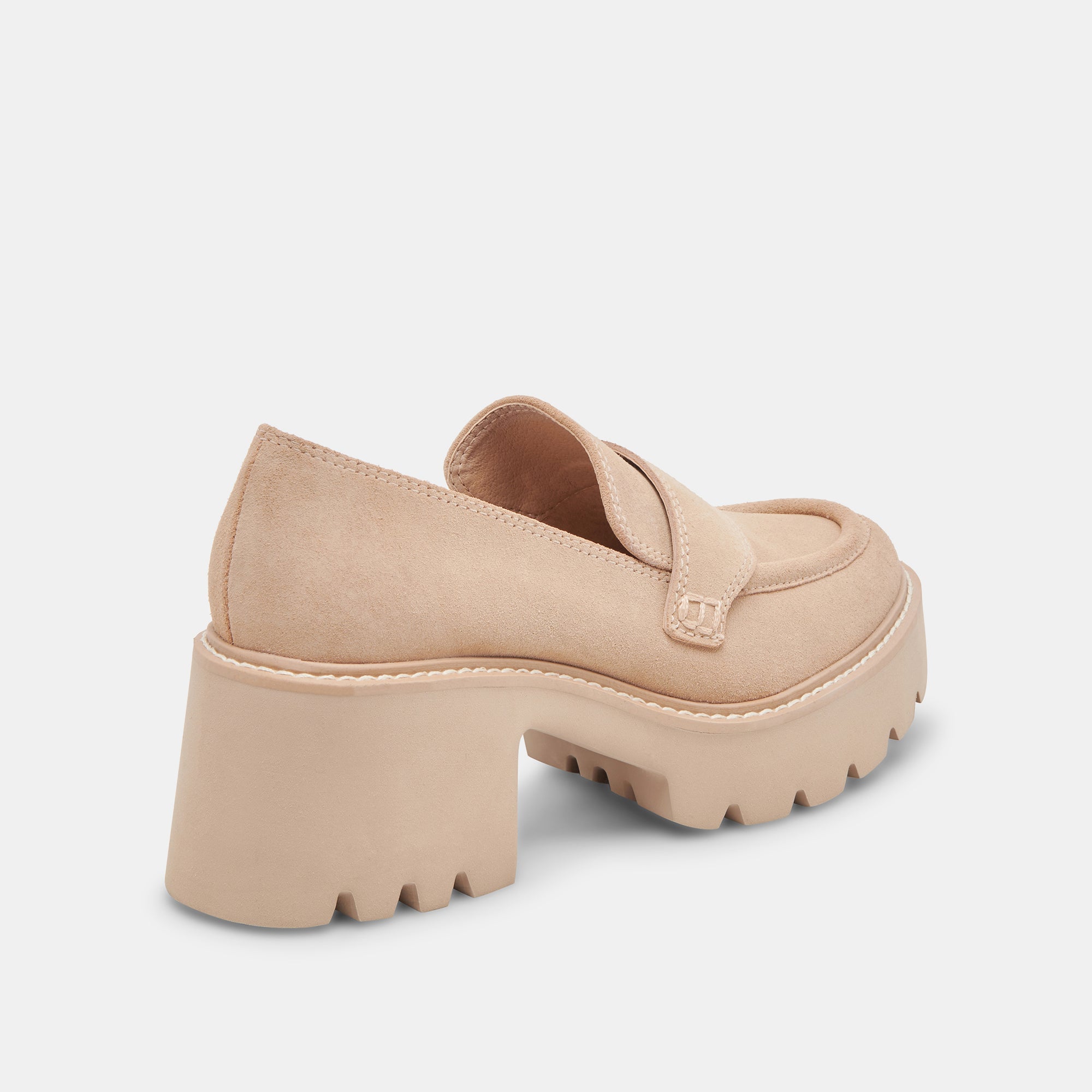 HALONA Loafers for Women - Comfortable Dune Suede Slip-On Shoes for Casual Wear, Office & Travel | Stylish & Lightweight Walking Shoes