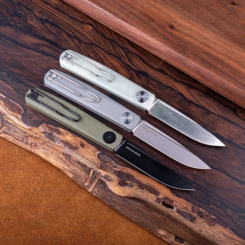 GSlip Compact EDC Slip Joint Folding Knife - Perfect for Everyday Carry, Outdoor Adventures & Survival Gear