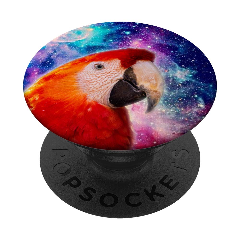 Colorful Parrot Phone Stand Holder - Cute Bird Design for Desk & Tabletop - Perfect for Watching Videos, Reading & Video Calls