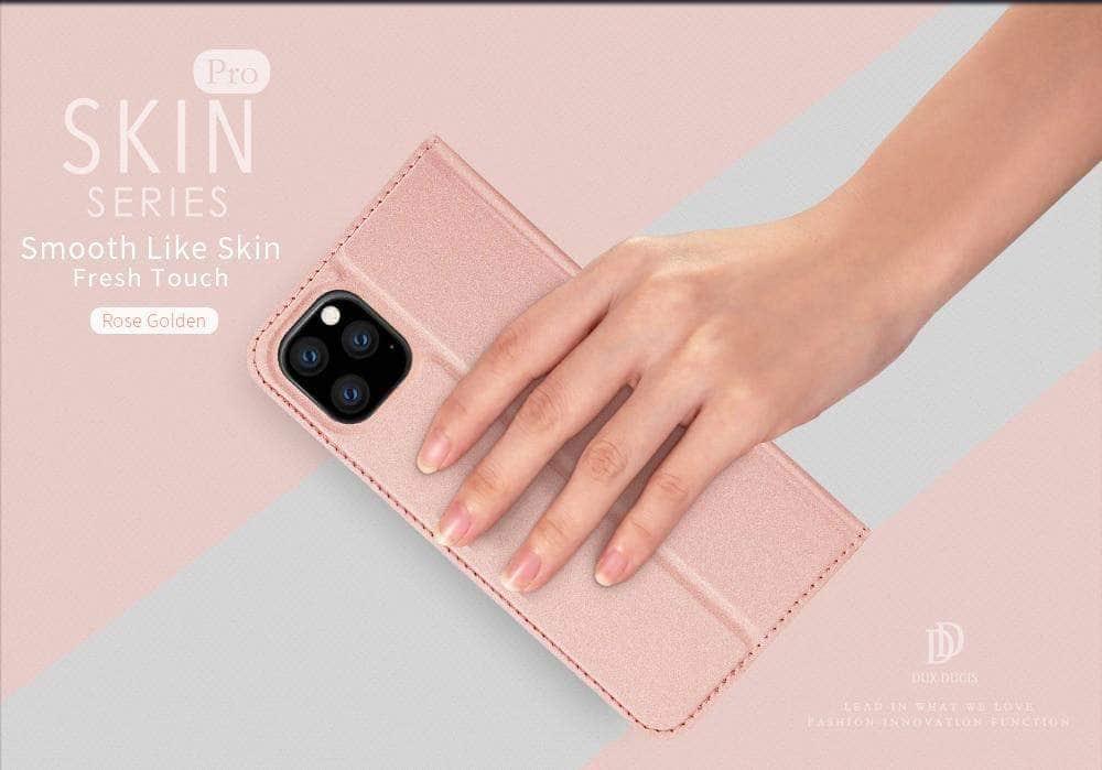 Premium iPhone Leather Stand Case with Flip Card Slot - Perfect for Travel, Business & Everyday Use