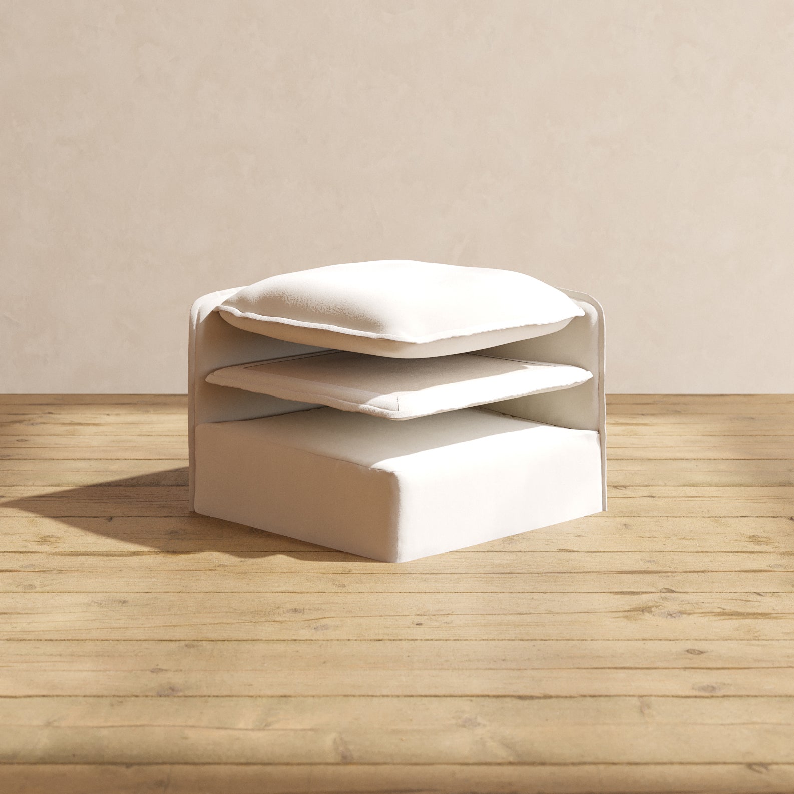 Elevate Comfort Layer Set for Modular Unit | Soft Blended Weave Fabric | Perfect for Bedroom, Living Room & Office Decor