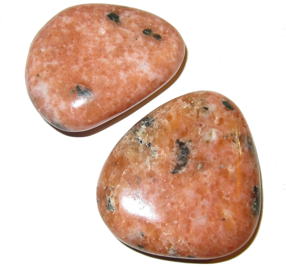 Orange Calcite Polished Stones - Healing Crystals for Sacral Chakra Energy, Meditation & Spiritual Balance | Home Decor, Yoga Accessories & Reiki Healing Tools
