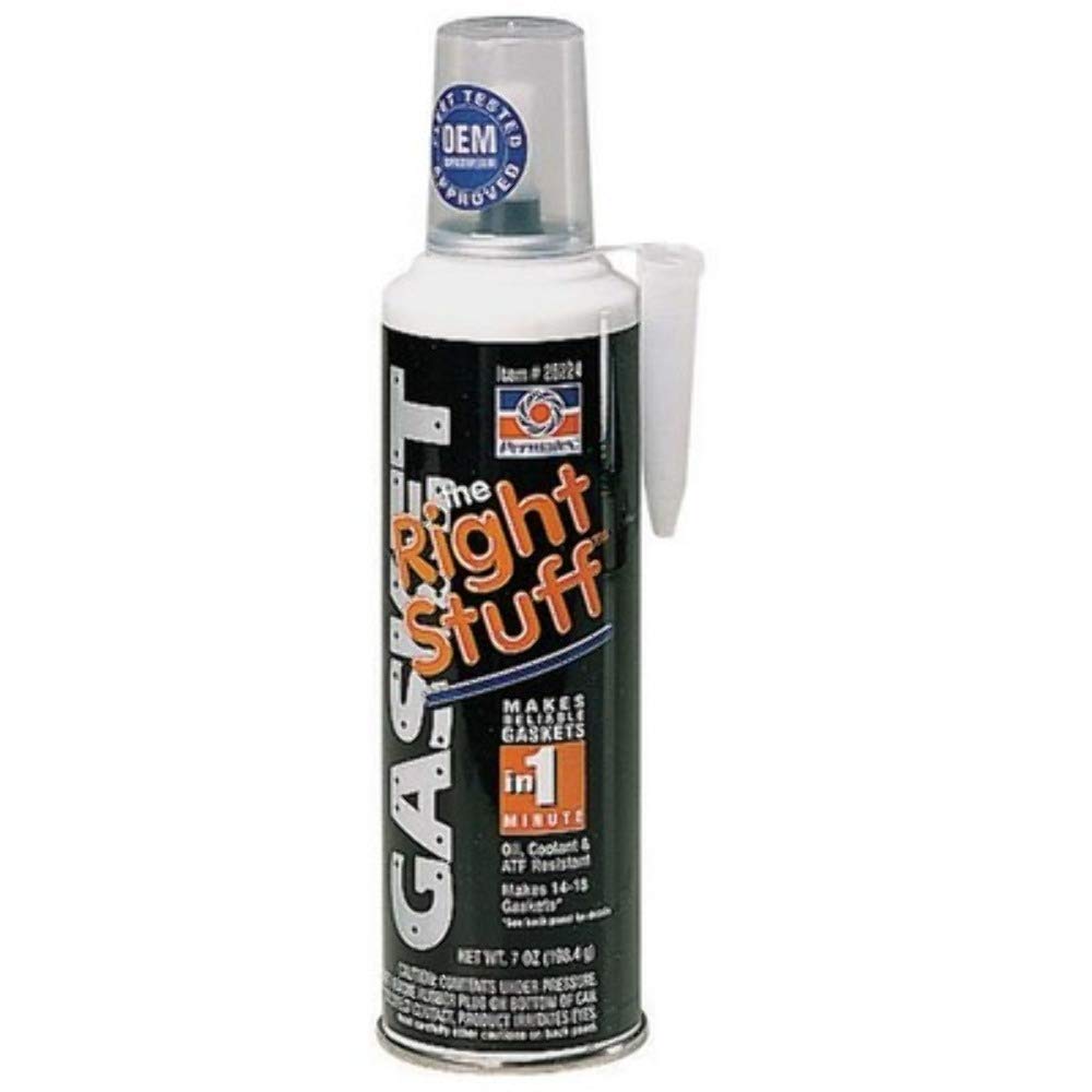Permatex 25224 The Right Stuff Gasket Maker - 7 oz High Performance RTV Silicone Sealant for Automotive, Marine & Industrial Use - Perfect for Engine Gaskets, Oil Pans & Transmission Repairs