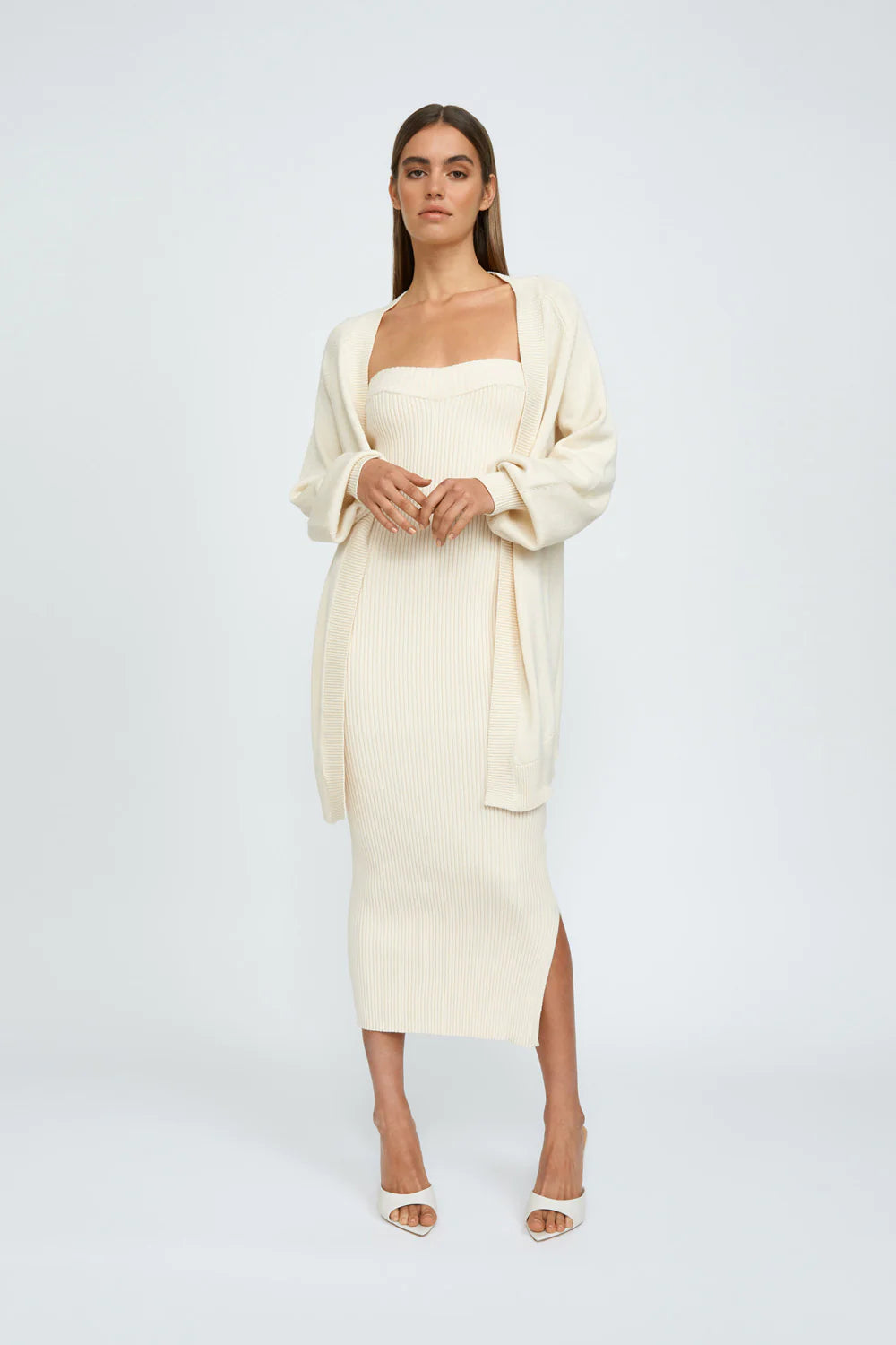 Luxury Cashmere Cotton Cardigan for Women - Soft & Comfortable Knit Sweater - Perfect for Office, Travel & Casual Wear
