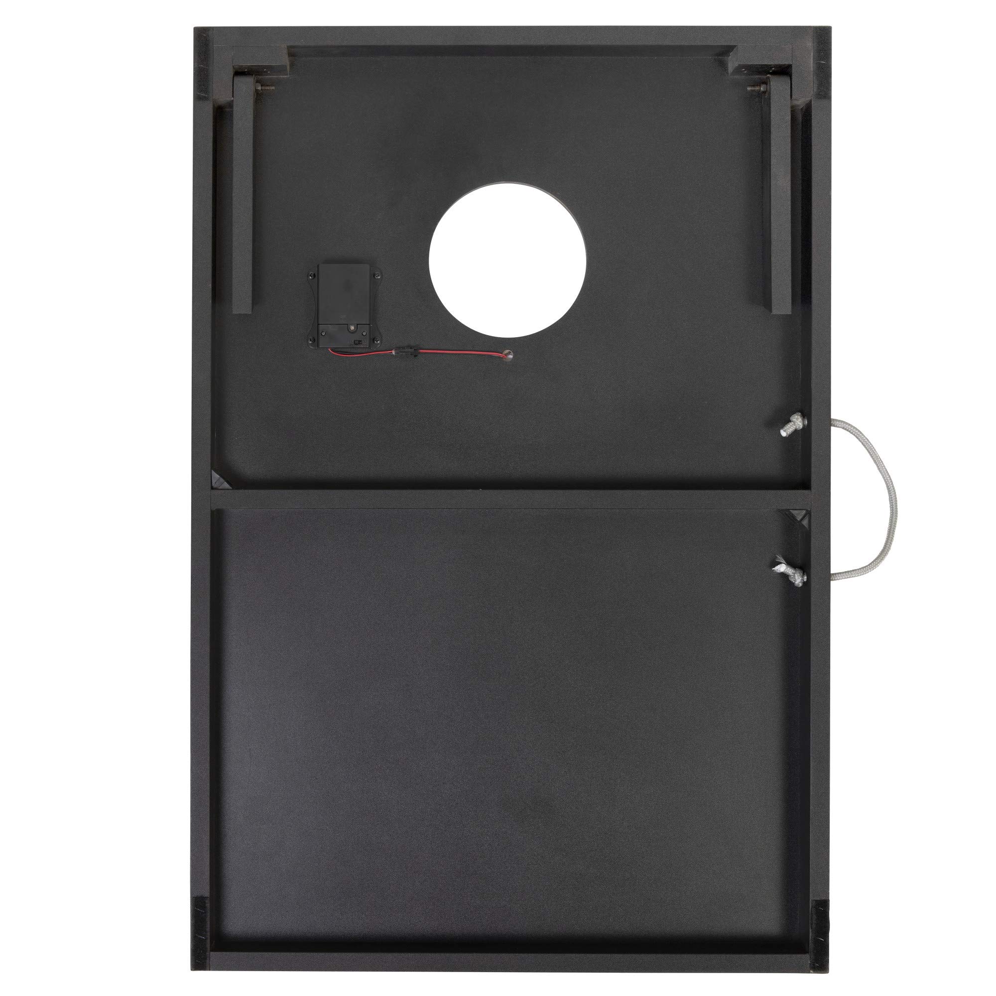 Premium Triumph Sports 2x3 Cornhole Game Set with LED Light Options - Includes 8 Bean Bags & Regulation Boards for Backyard, Tailgate Parties & Outdoor Fun