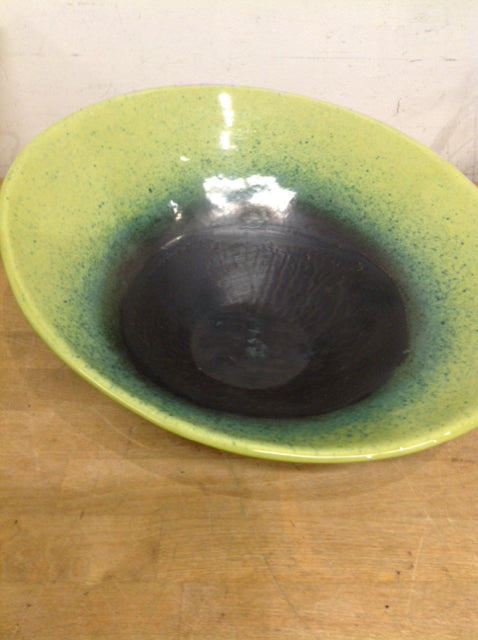 Premium 30oz Green Ceramic Bowl - Durable & Eco-Friendly for Salads, Soups, and Serving Dishes | Perfect for Kitchen, Dining, and Party Use