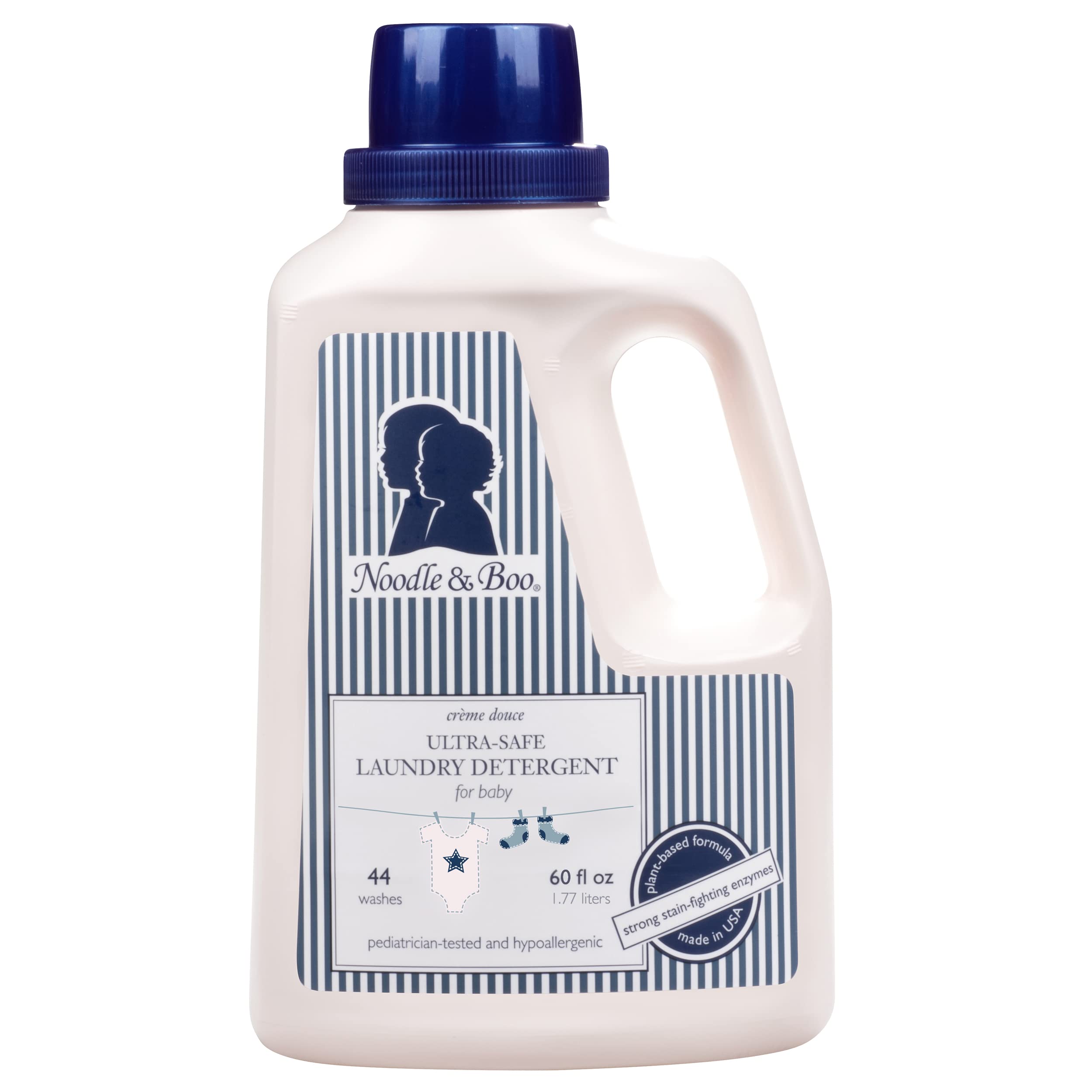 Noodle & Boo Baby Laundry Essentials - Ultra-Safe Hypoallergenic Laundry Detergent for Newborns & Sensitive Skin | Gentle on Baby Clothes, Blankets & Bedding