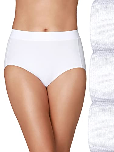 Seamless Waist - 3 Pack - White/White/White