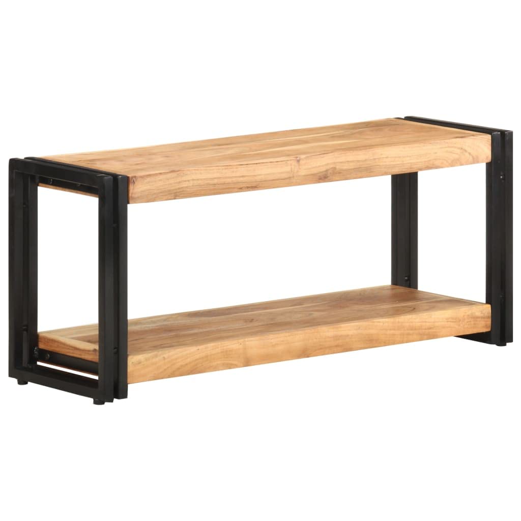 Industrial TV Stand with Storage - 35.4