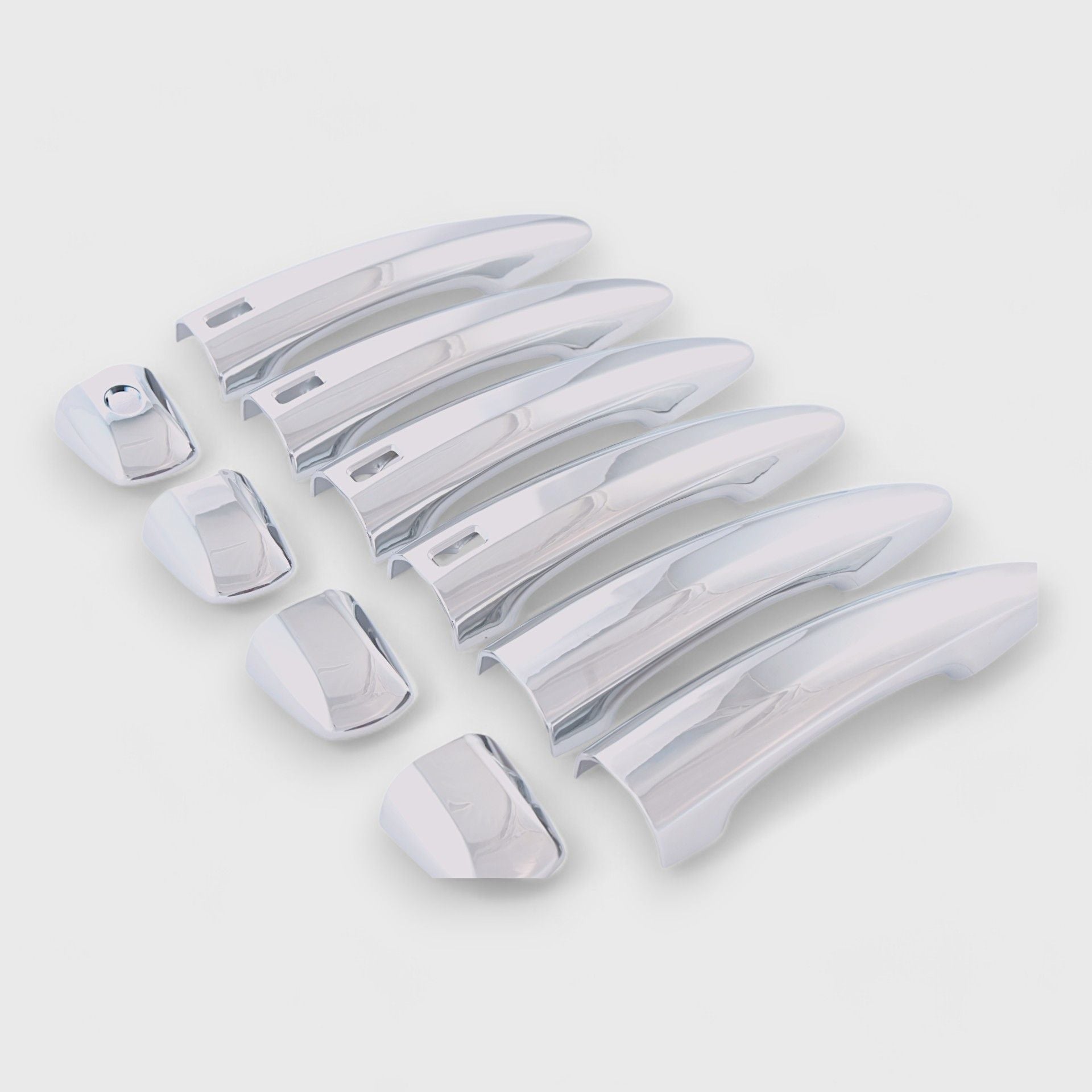 Smart Key Chrome Door Handle Cover DH292 - Secure & Stylish Upgrade for Home & Office Doors | Easy Installation & Enhanced Security