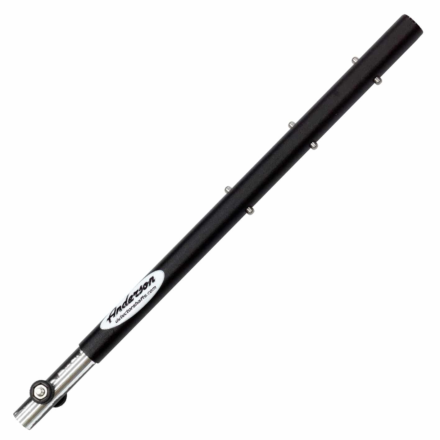 Anderson Minelab Excalibur Metal Detector - Black Aluminum Extension Shaft for Underwater Treasure Hunting & Beach Metal Detecting