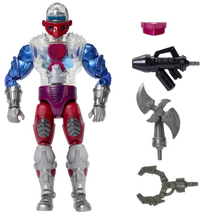 Roboto Masters of the Universe Masterverse New Eternia Action Figure - He-Man Collectible Toy for Adults & Kids - Perfect for Display, Play & Collection - Battle-Ready for Epic Adventures