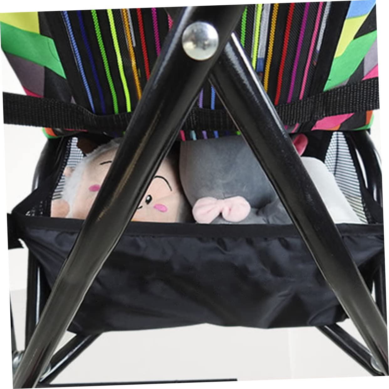 1PCS Baby Stroller Storage Organizer Bag - Under Seat Hanging Basket for Baby Trend Stroller, Wagon & Car Seat - Replacement Organizer Pouch for Diapers, Toys & Essentials - Perfect for On-the-Go Parents