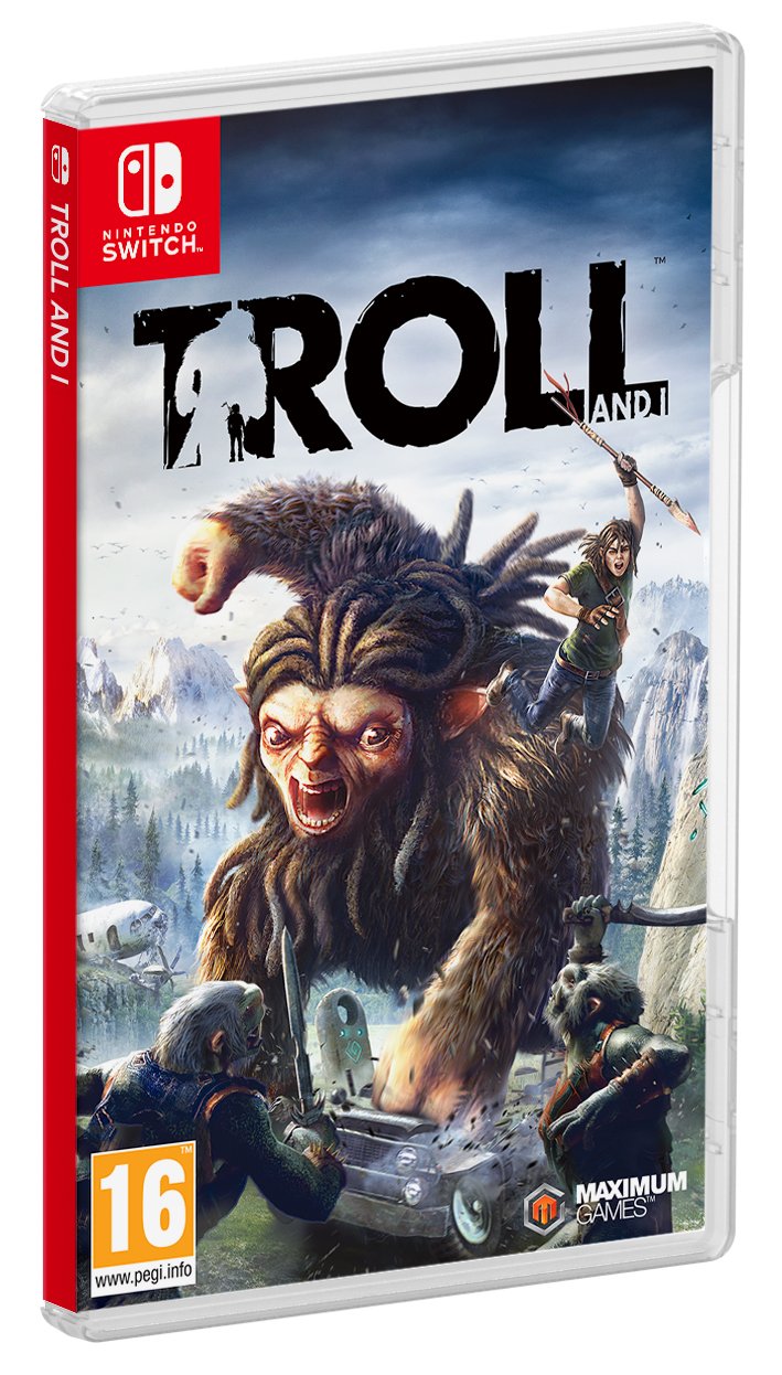 Troll and I - Action-Adventure Game for Nintendo Switch - Explore a Mystical World with a Unique Co-op Experience - Perfect for Family Gaming and Adventure Lovers