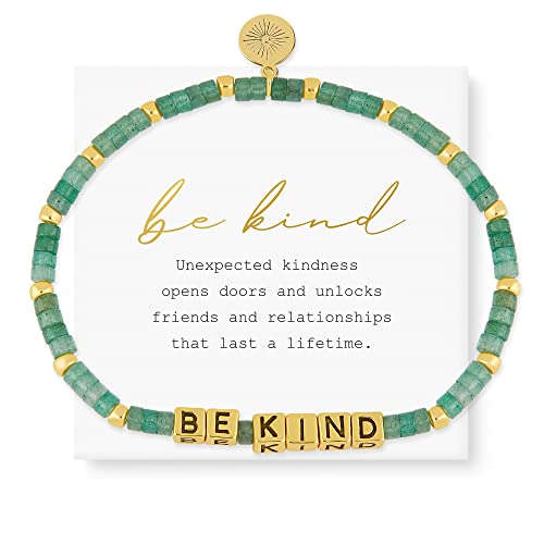 BE KIND / Gold Plated / Jade