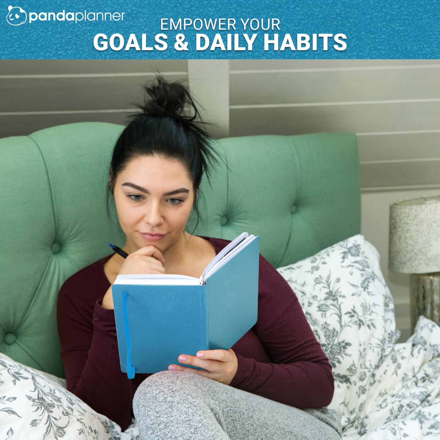 Panda Planner 2025 Undated Daily Planner with Hourly Schedule - 5.75