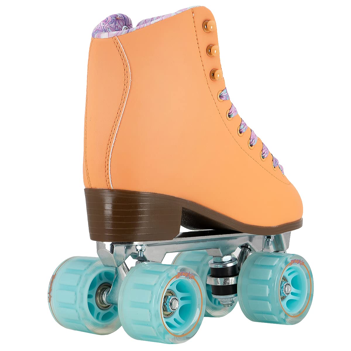 Lenexa Savanna Roller Skates for Kids & Women - Adjustable Quad Roller Skates for Girls & Adults - Perfect for Indoor & Outdoor Skating, Rinks, Parks & Birthday Parties