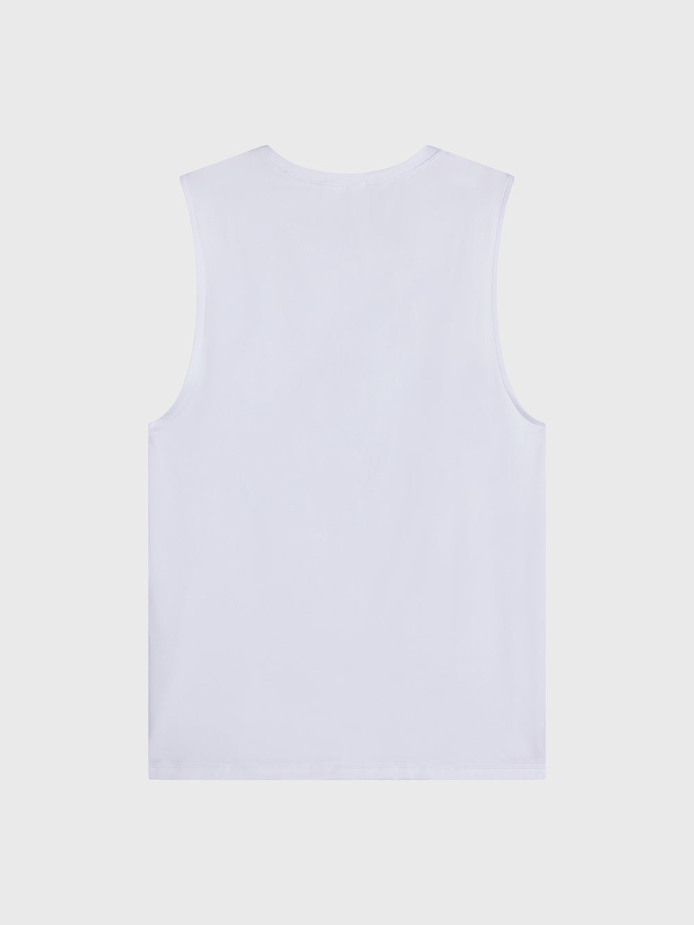 Barry's White Muscle Tank Top for Men - Comfortable & Breathable Gym Workout Shirt - Perfect for Fitness, Running & Casual Wear