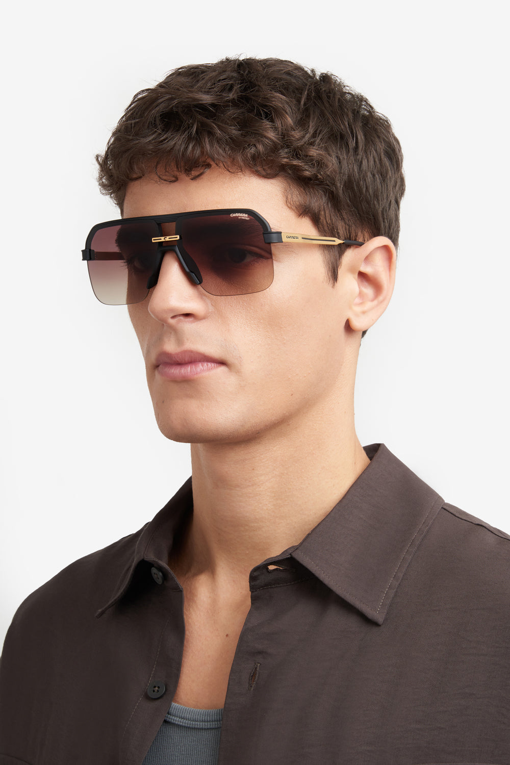 Carrera 1066 S Sunglasses - Polarized UV Protection Sports Sunglasses for Men & Women - Perfect for Running, Cycling, Driving & Outdoor Activities