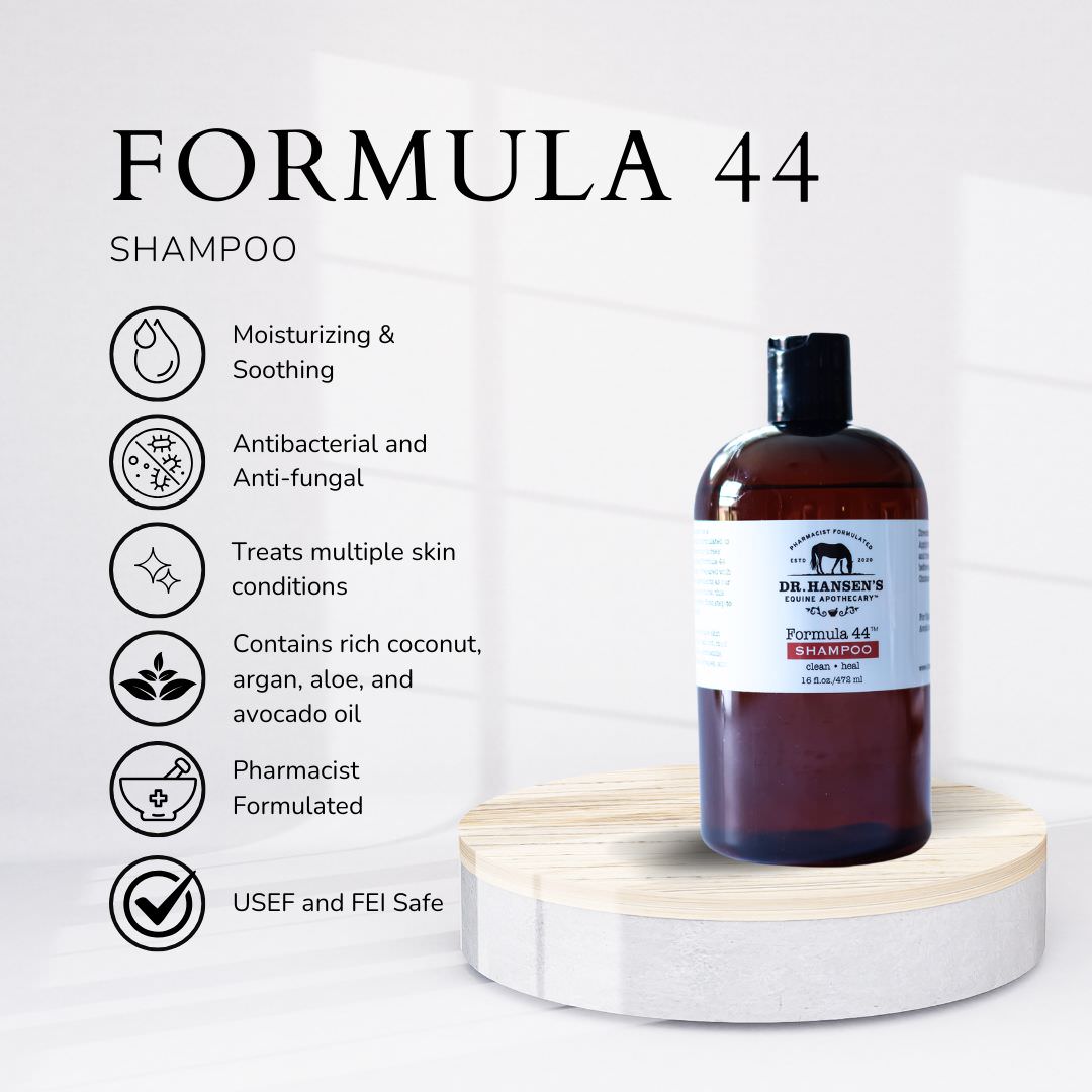 Dr. Hansen's Equine Apothecary Formula 44 Bundle - Natural Horse Supplement for Joint & Muscle Support - Perfect for Performance Horses & Senior Equine Care