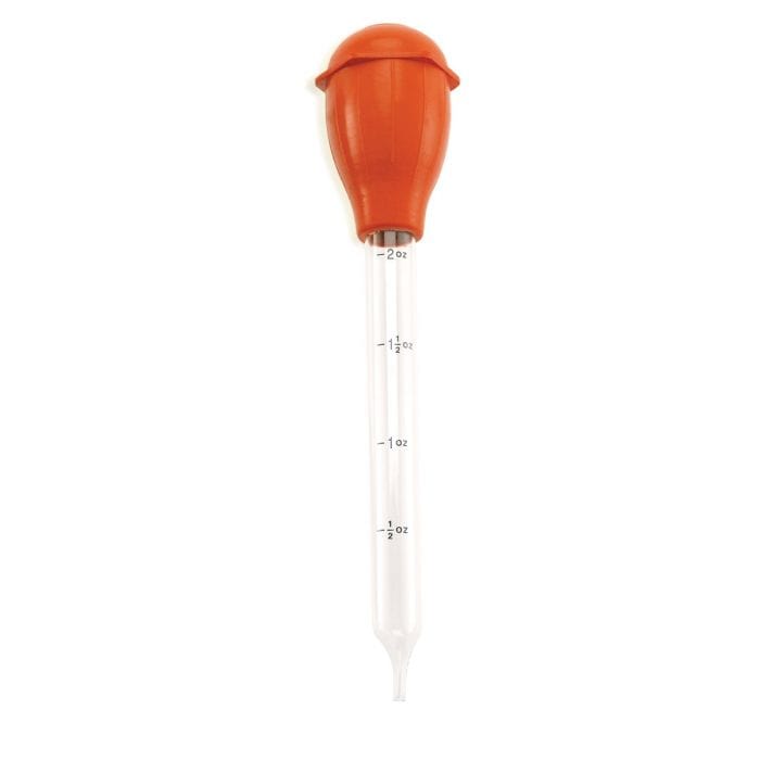 Premium Baster with Tempered Glass - Durable Kitchen Tool for Basting Meats, Roasts, and Baking - Perfect for Thanksgiving Turkey, Grilling, and Holiday Cooking