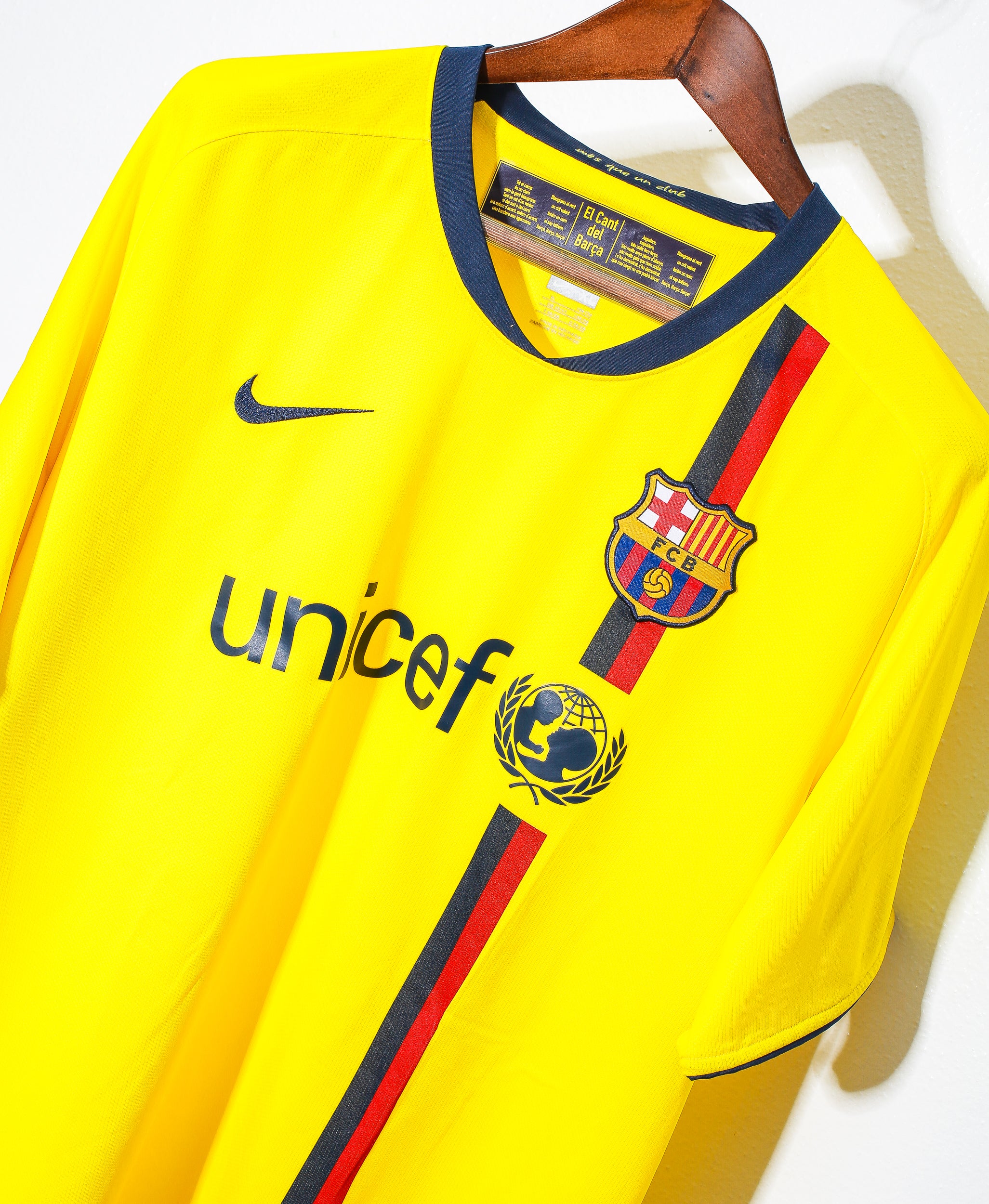 2009 FC Barcelona Third Jersey Size XL - Authentic Soccer Shirt for Fans & Collectors - Perfect for Matchdays, Training & Casual Wear