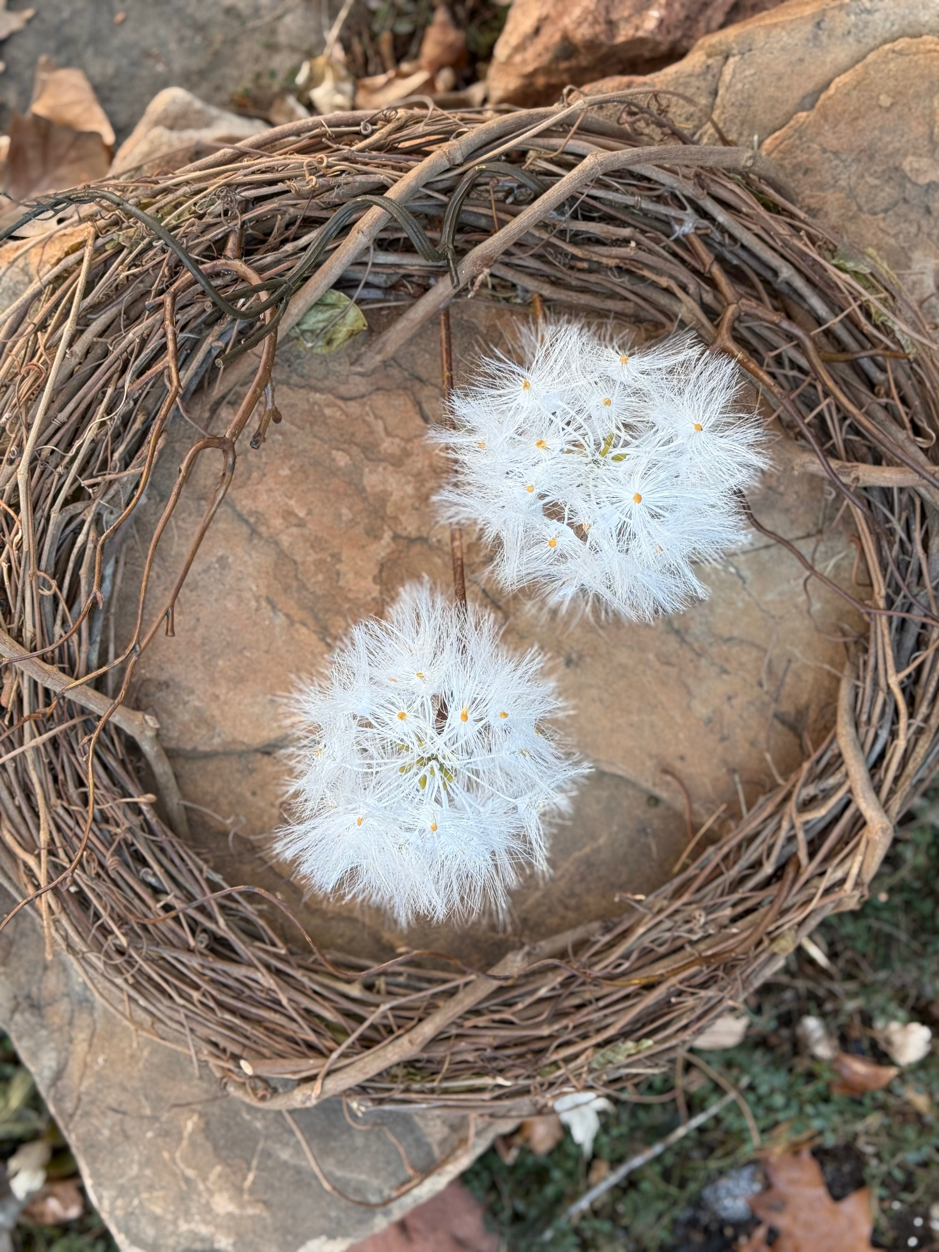 Windy Wreath - Elegant Floral Wreath for Home Decor, Front Door, and Seasonal Celebrations