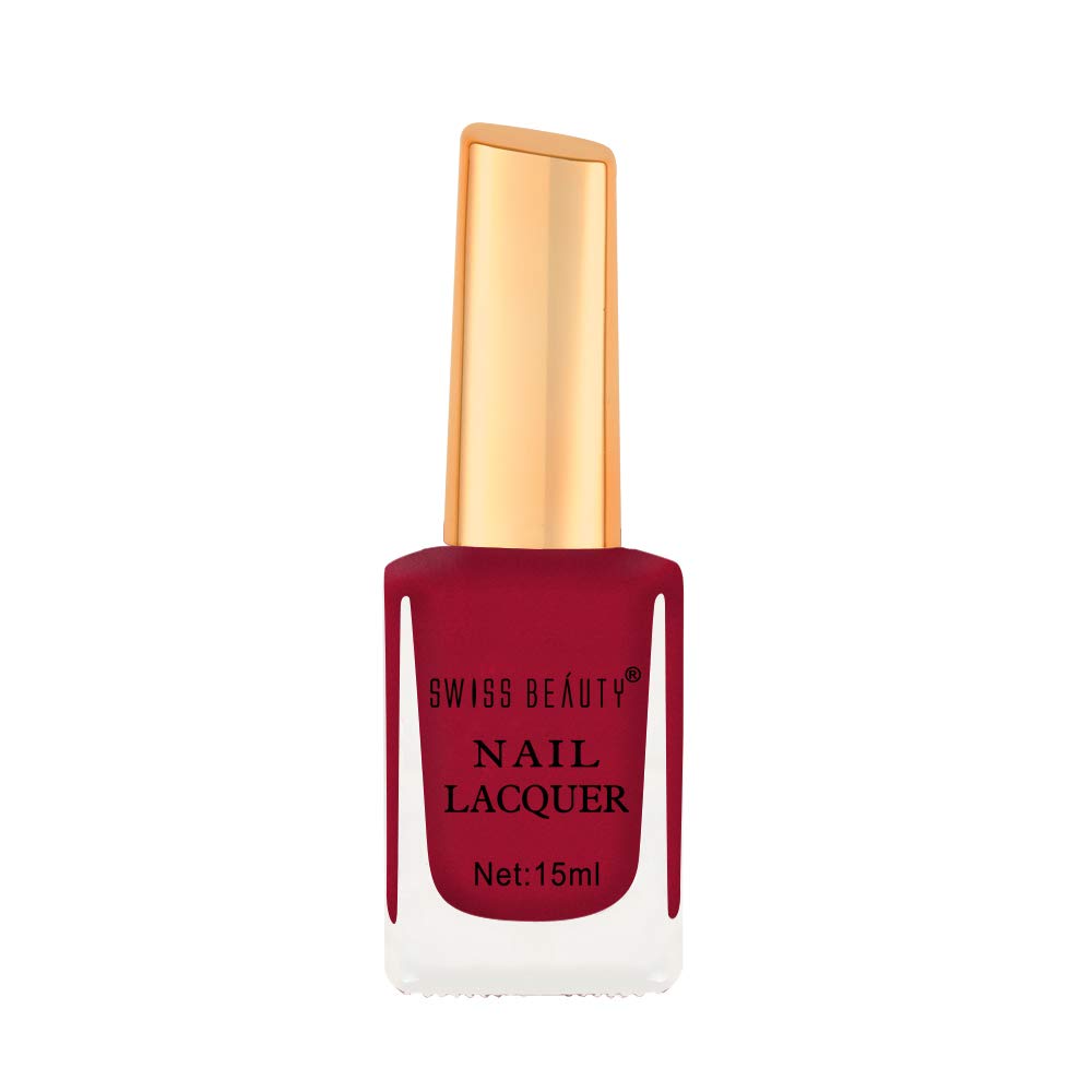 SWISS BEAUTY Glossy Finish Nail Polish - Long Lasting, High Shine Nail Lacquer (Shade 30, 15ml) - Perfect for Daily Wear, Parties & Special Occasions