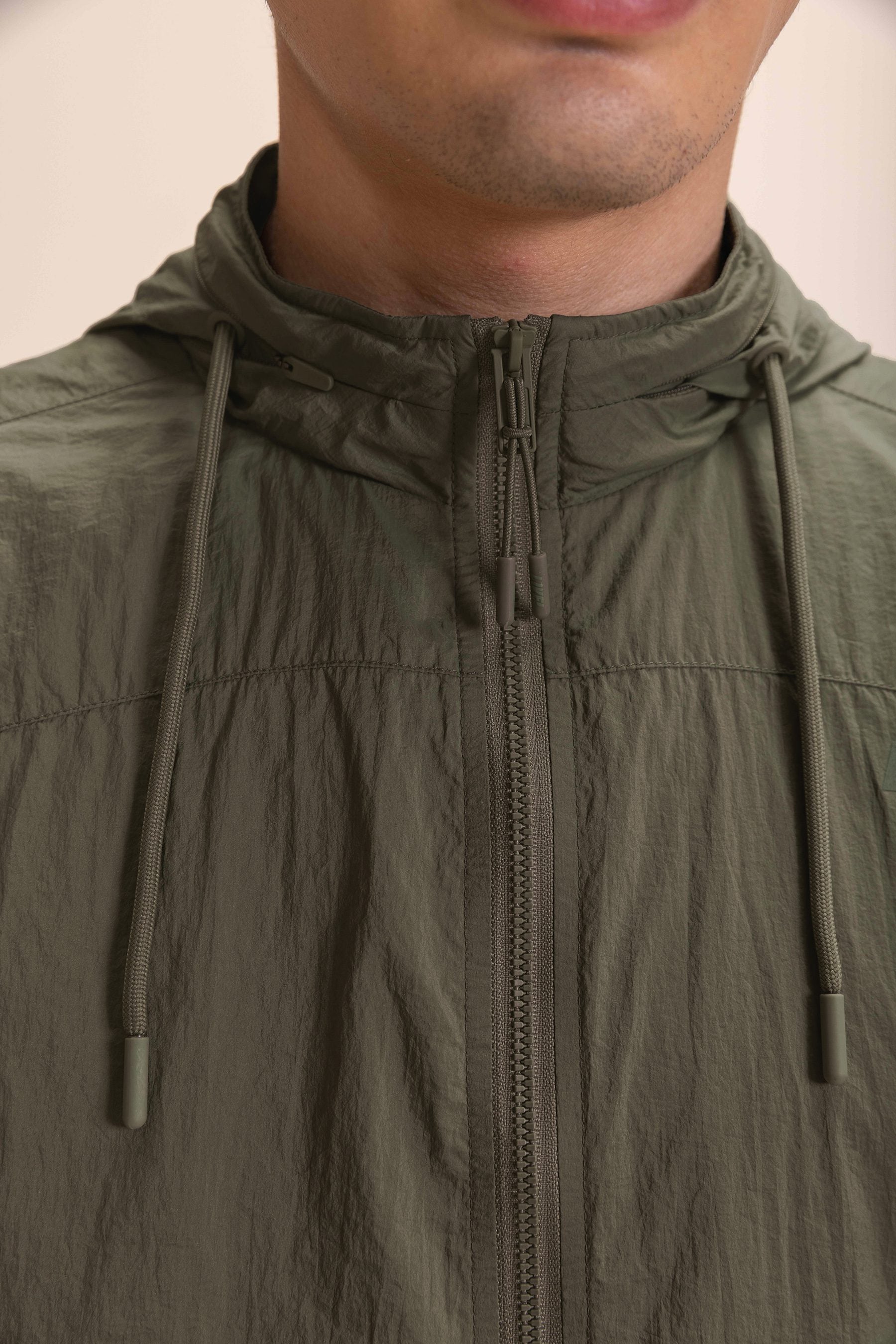 Trek Sportif Men's Waterproof Windproof Cycling Jacket - Lightweight Breathable Outdoor Running Biking Jacket for All Weather Conditions
