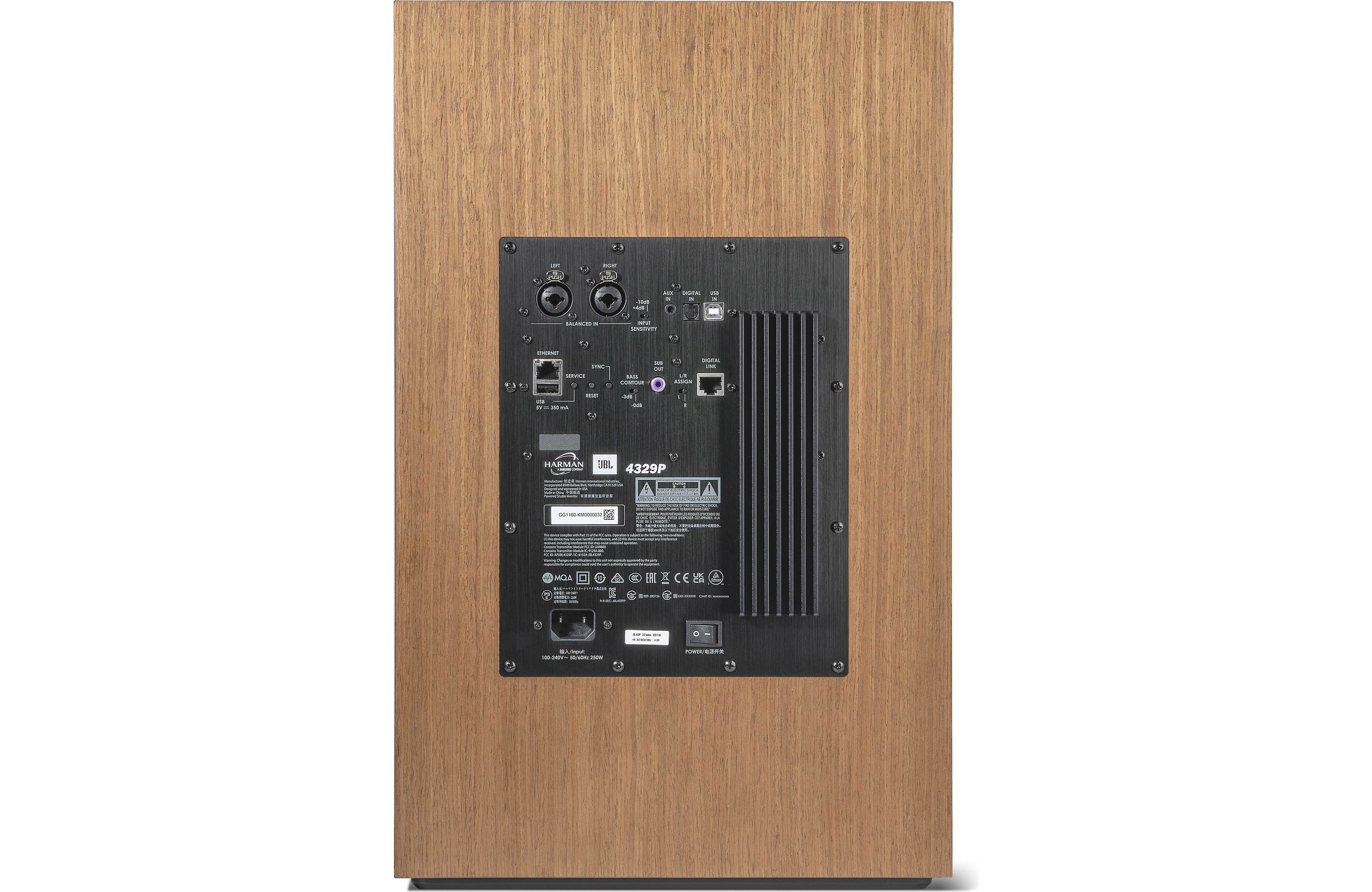 JBL 4329P Wireless Powered Studio Monitor Speakers - Professional Audio Pair (Refurbished) - Perfect for Home Recording Studios & Music Production