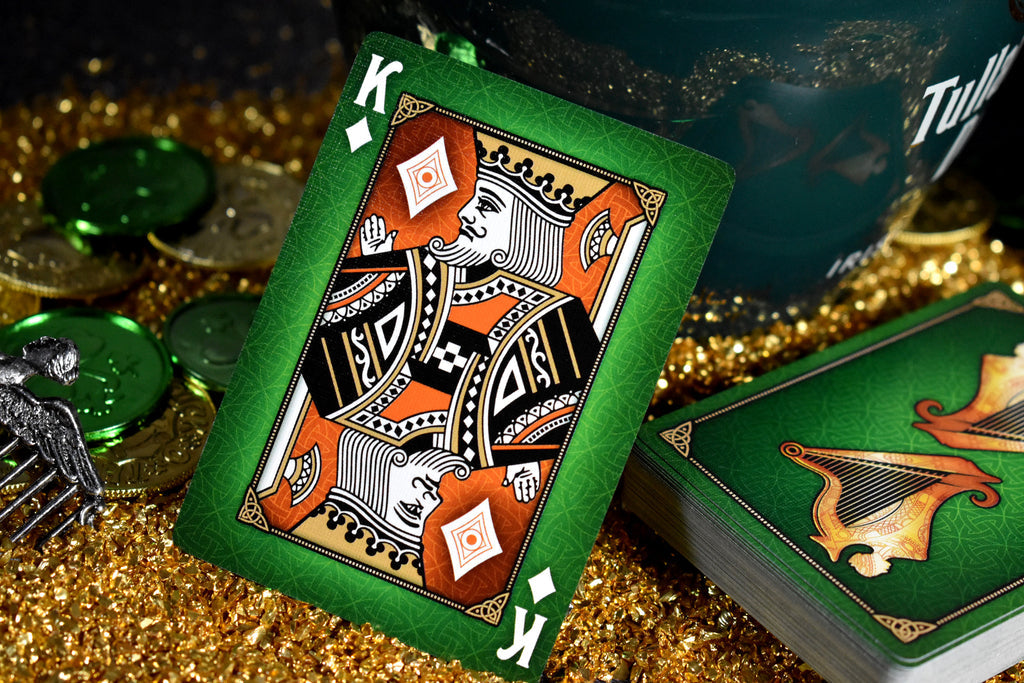 Premium Ireland-Themed Playing Cards - 52 Deck with Celtic Designs - Perfect for Poker, Blackjack, and Irish-Themed Game Nights
