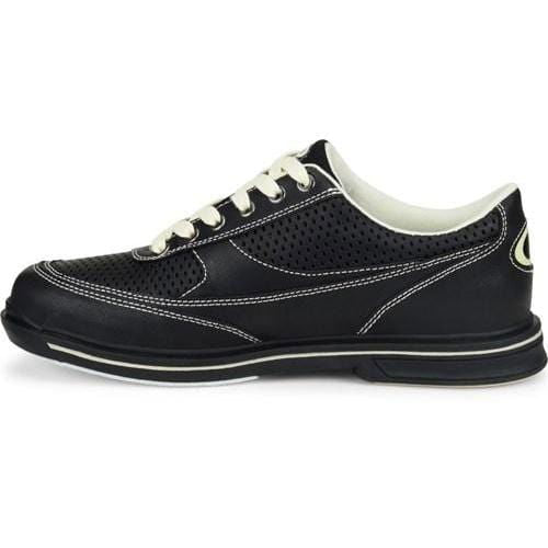 Dexter Men's Turbo Pro Black/Cream Bowling Shoes - Lightweight & Comfortable for League Play & Tournaments - Perfect for Professional & Casual Bowlers
