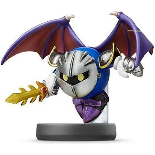 Super Smash Bros Meta Knight Amiibo Figure - Nintendo Switch & Wii U Compatible - Collectible Gaming Accessory for Fans & Players
