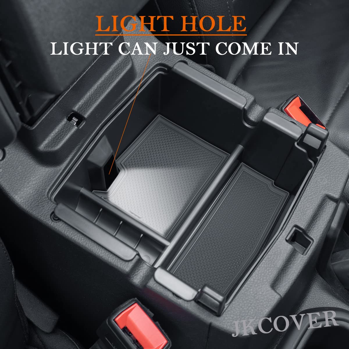 Premium Center Console Organizer Tray for Jeep Wrangler JL/JLU (2018-2025) & Gladiator JT (2020-2025) - Custom Fit Storage Insert Accessory | Perfect for Road Trips, Off-Roading & Daily Commute