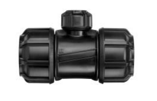 Philmac Compression Reducer Tee IPS OD, PE PE - High-Quality Pipe Fitting for Water & Gas Lines - Perfect for Plumbing, Irrigation & Industrial Applications