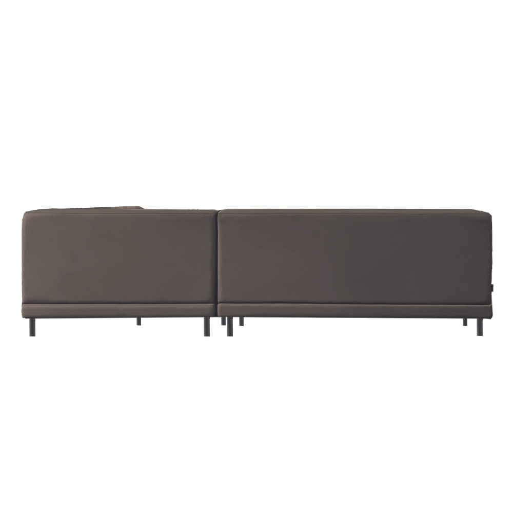Stylish Hemlock Right Chaise Sofa - Modern Sectional Couch for Living Room, Lounge & Home Theater - Comfortable Fabric Upholstered Furniture for Relaxing & Entertaining