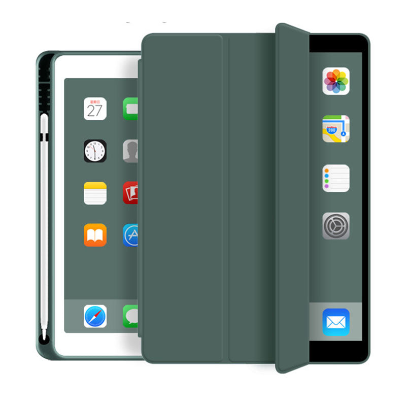 Premium iPad Trifold Case with Signature & Occupation Design - Slim Protective Cover for iPad 6th/7th/8th/9th Gen (10.2