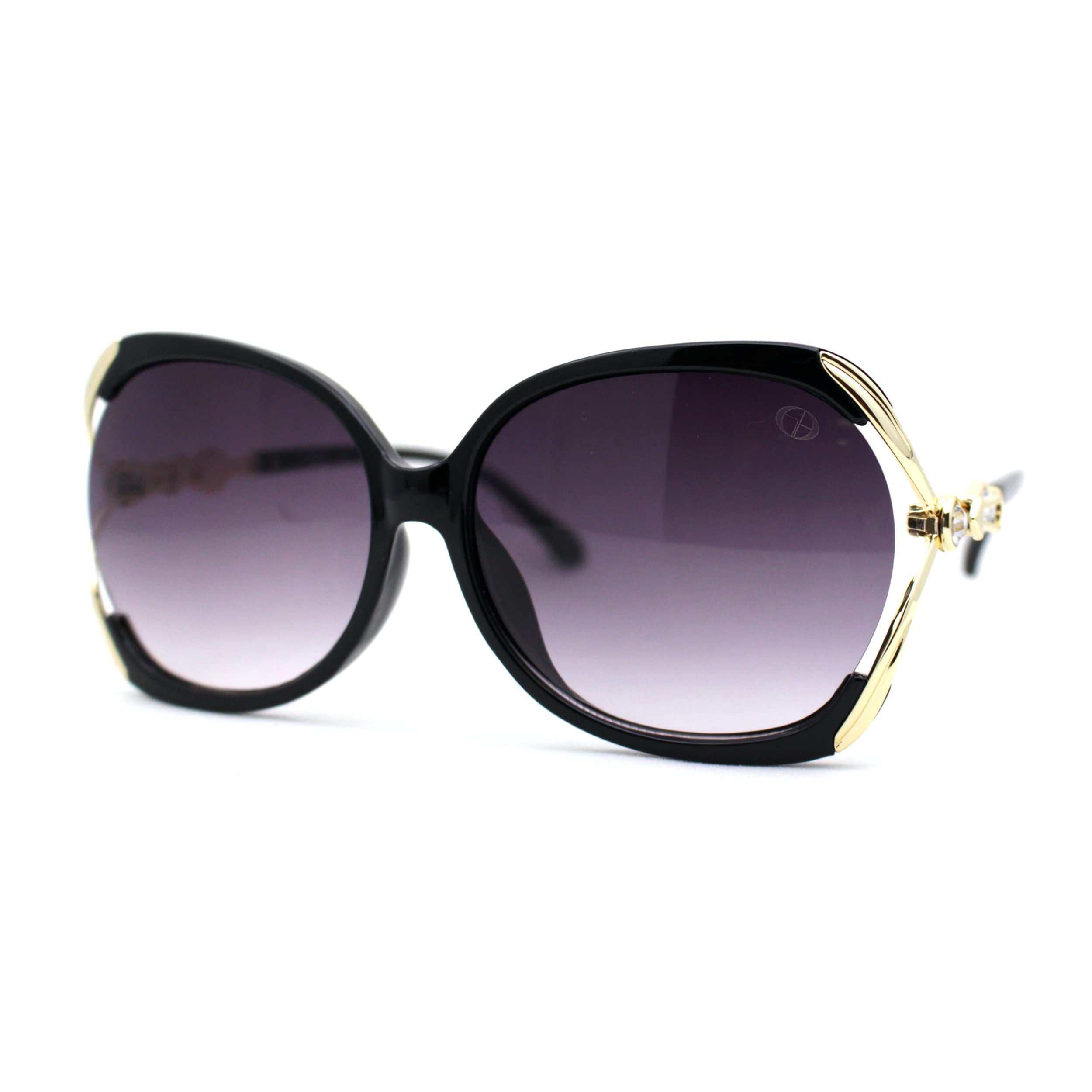 Luxury Rhinestone Butterfly Sunglasses for Women - Fashion Designer Sunglasses for Diva Style, Perfect for Parties, Beach, and Outdoor Events