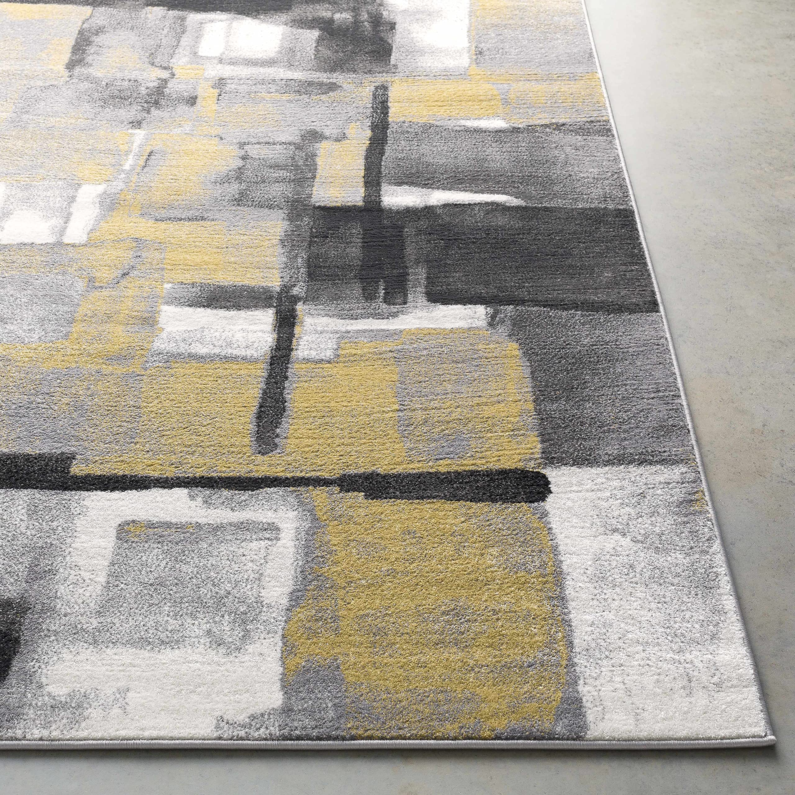 Hauteloom Adlington Modern Area Rug for Living Room & Bedroom - 2' x 2'11