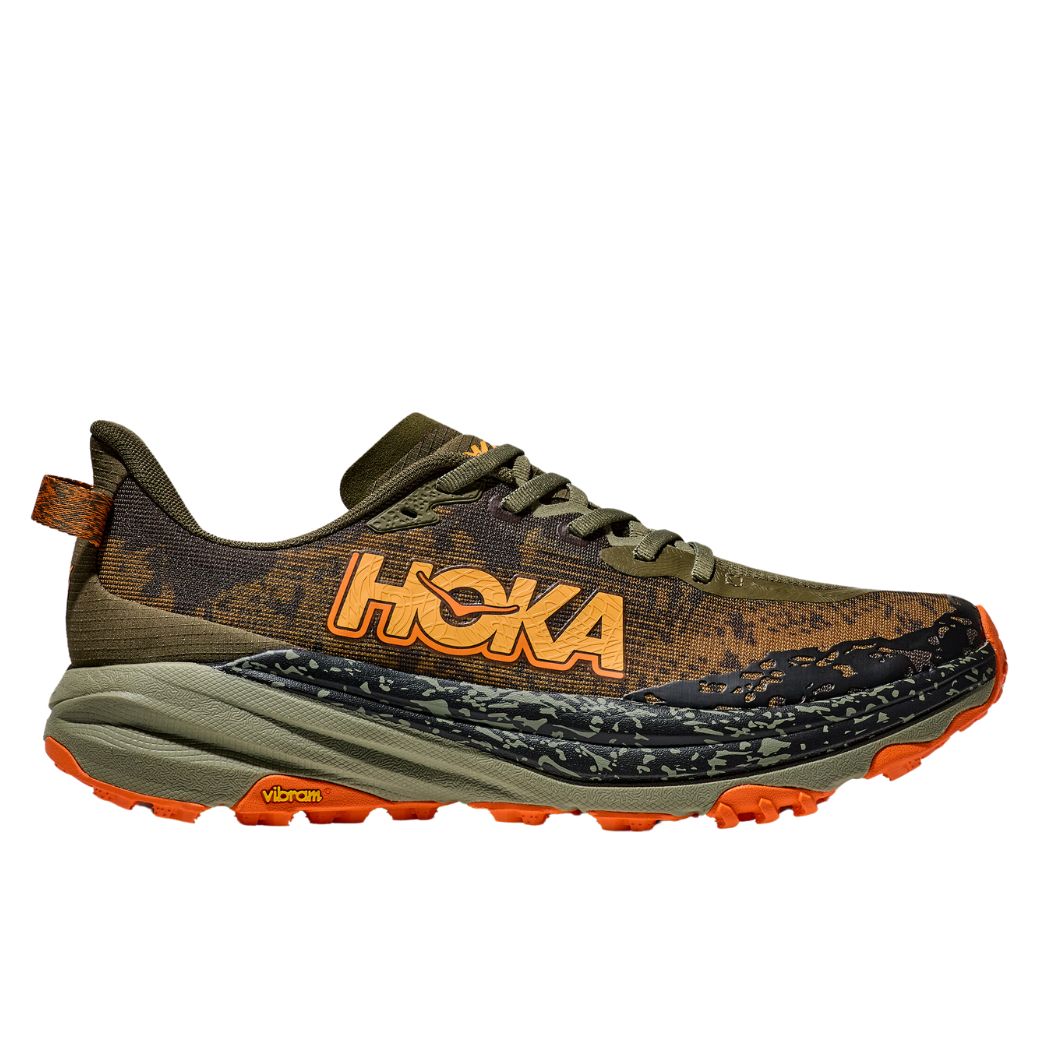 Hoka Speedgoat 6 Men's Trail Running Shoes - Lightweight Hiking & Outdoor Adventure Footwear for Mountain Trails & Rough Terrain