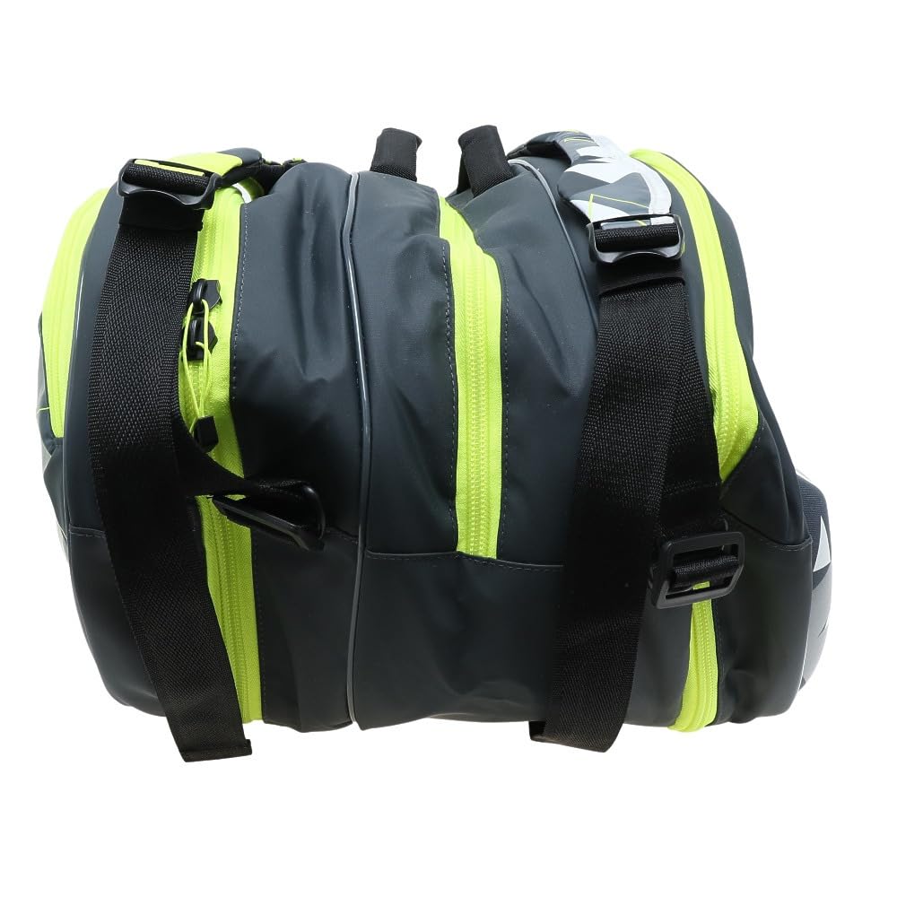 Babolat Pure Aero RHx12 Tennis Bag - Grey & Yellow | Premium Tennis Gear for Men & Women | Perfect for Court, Training & Travel