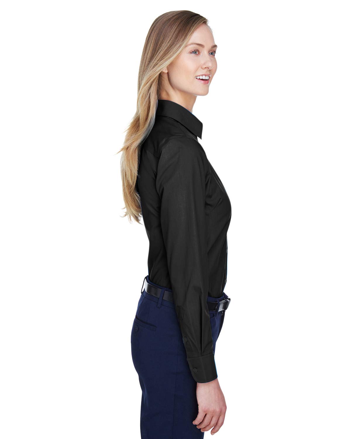 Devon & Jones Women's Solid Broadcloth Shirt - Office & Casual Wear