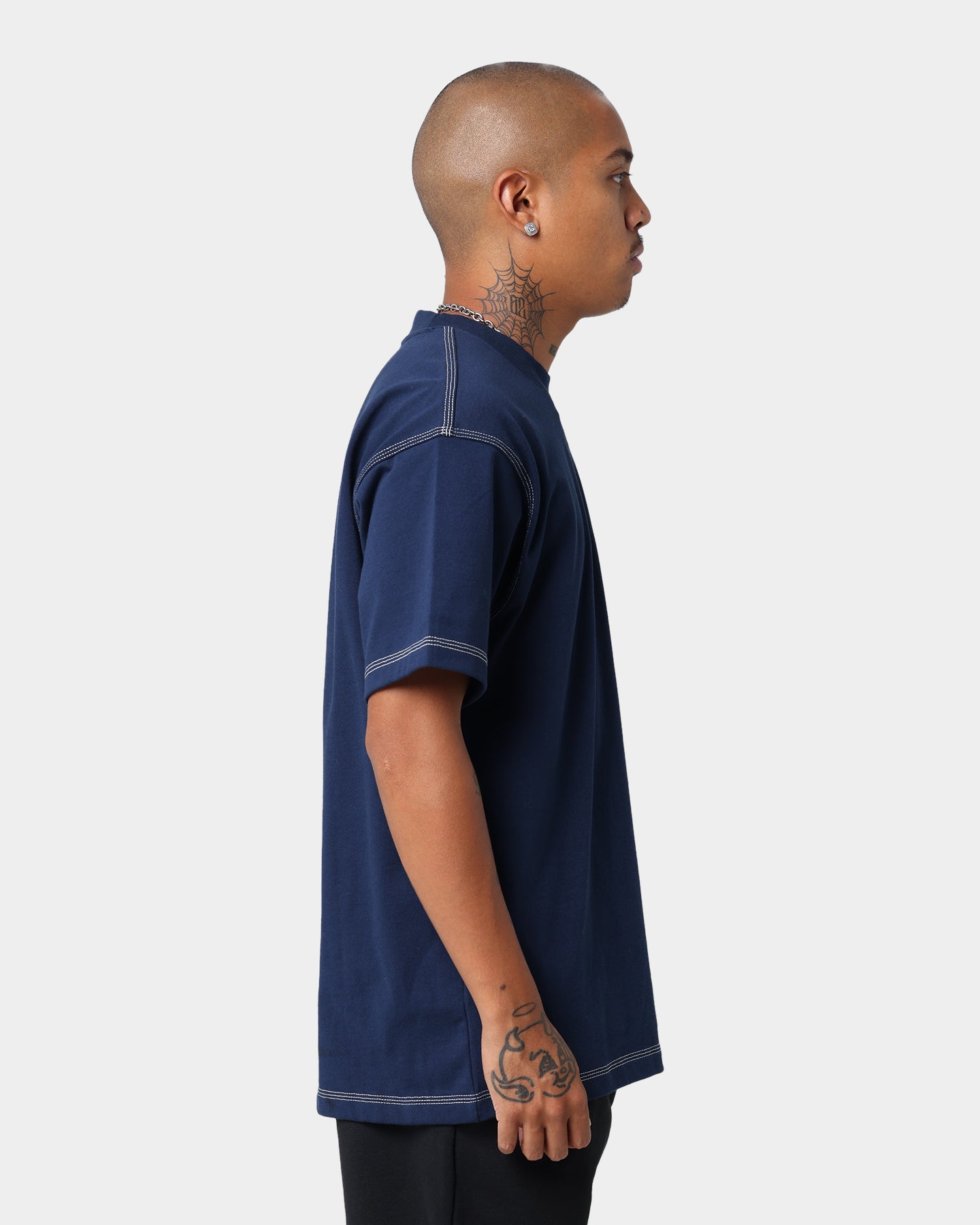 Adidas Men's WW Short Sleeve T-Shirt - Comfortable Cotton Crew Neck Tee for Casual Wear & Sports | Collegiate Navy Blue | Perfect for Gym, Running & Everyday Outfits